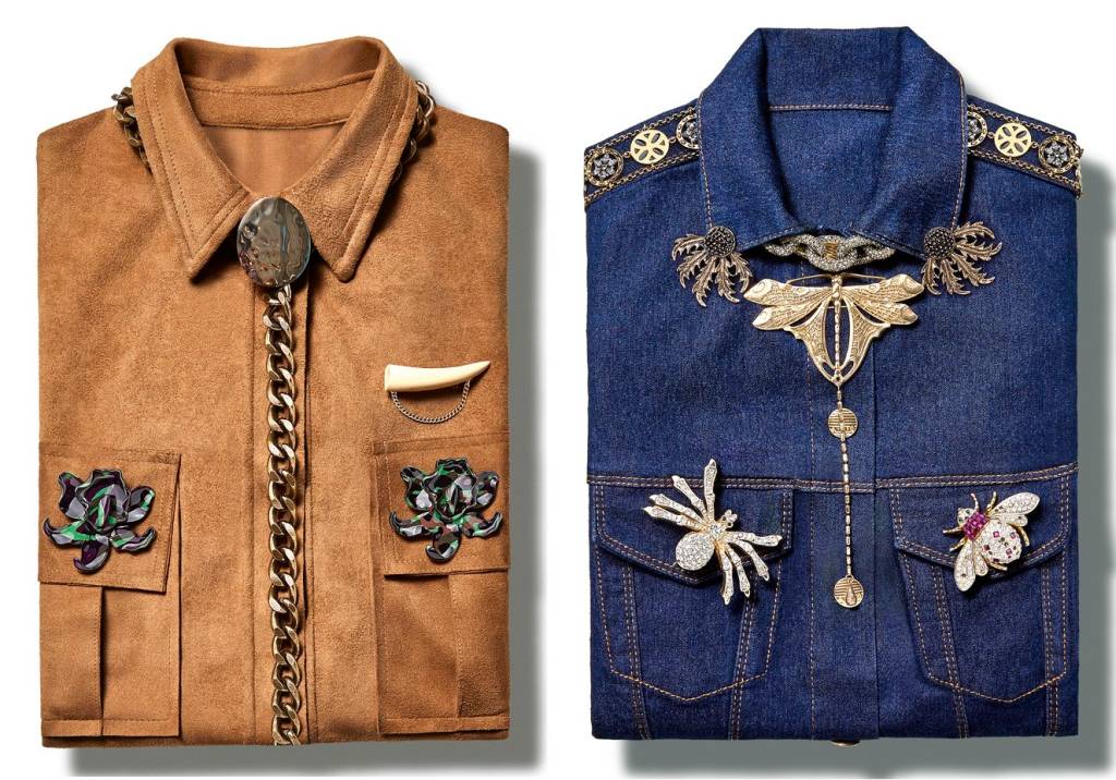 18 broches, 6 looks: o melhor truque de styling para renovar as roupas