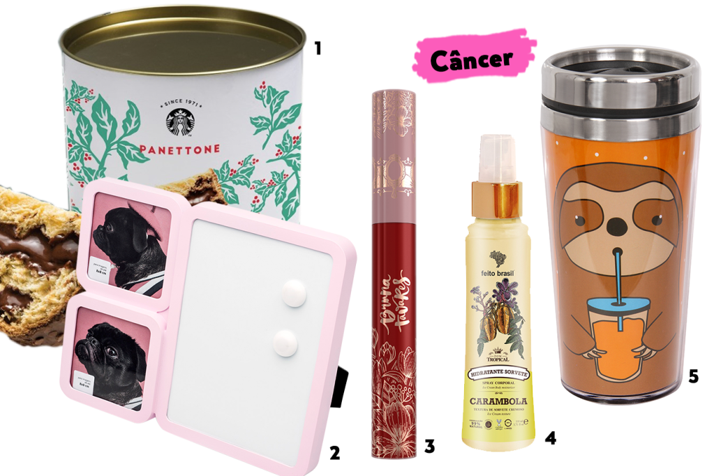 Presentes para cancerianas cancer