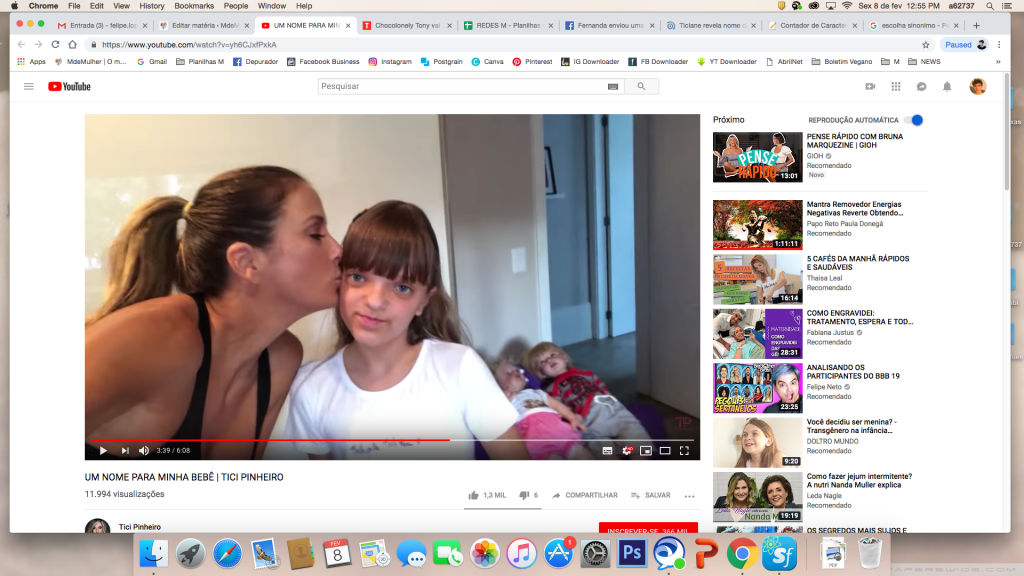 Tici Pinheiro revela o nome da filha, escolhido com amor pela Rafa Justus