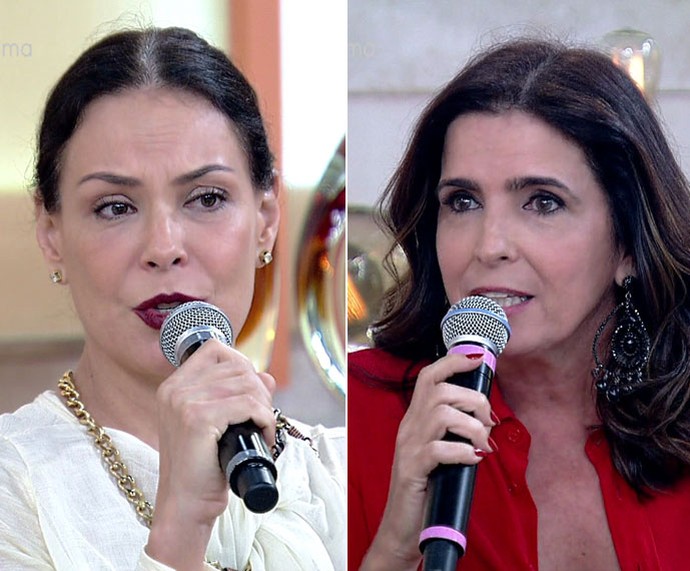 Malu Mader e Carolina Ferraz lacram em debate sobre a cultura do estupro