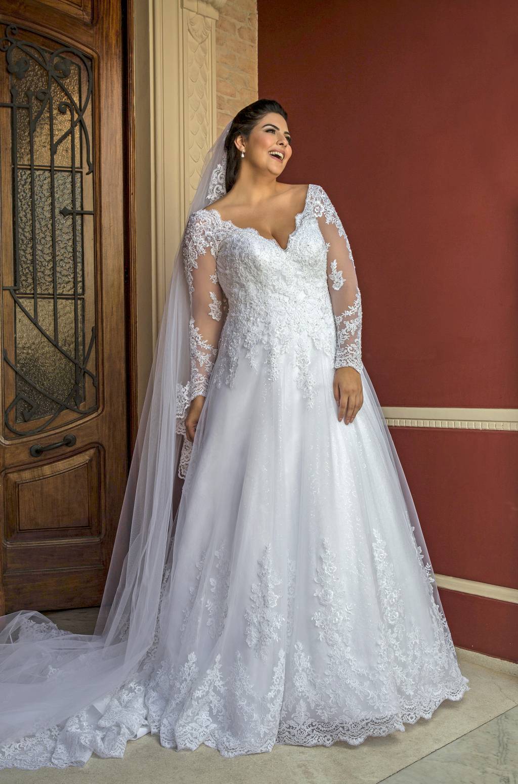 Vestidos de noiva plus size centernoivas-677