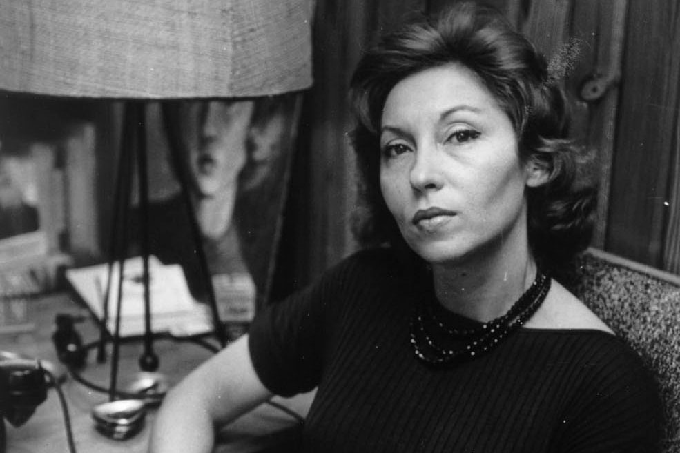 Retrato da escritora Clarice Lispector.