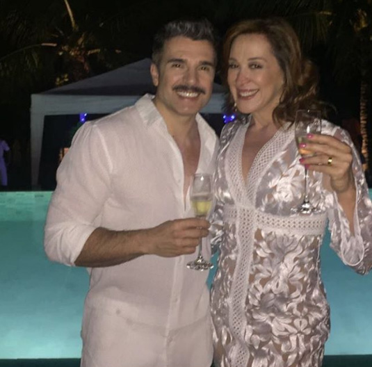 Claudia Raia e Jarbas Homem de Melo