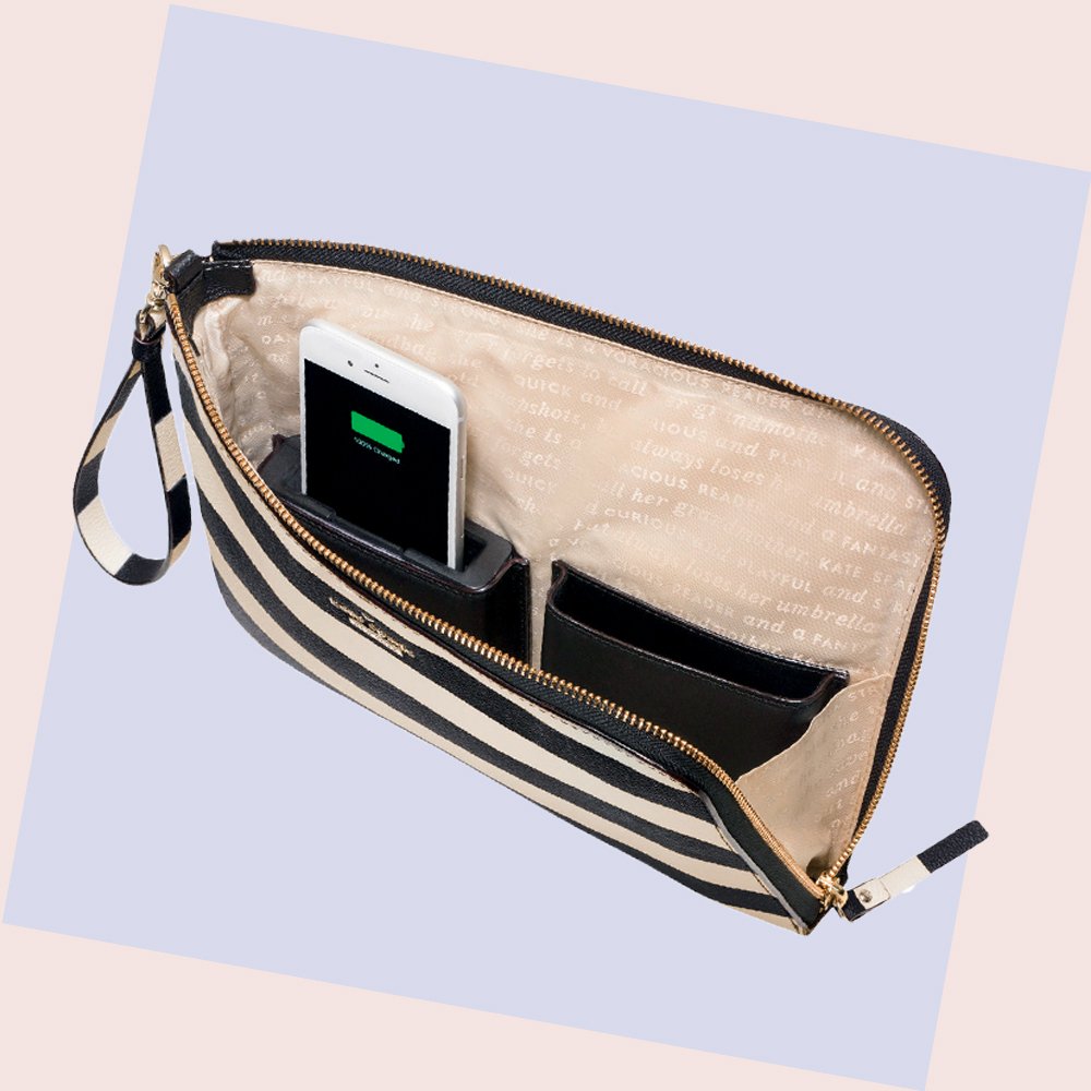 Conheça a clutch da Kate Spade que carrega seu celular