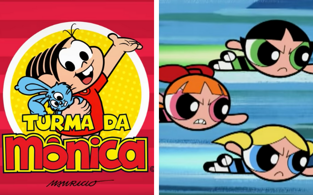 Turma da Mônica e Meninas Superpoderosas surgem juntas em tirinha fofa
