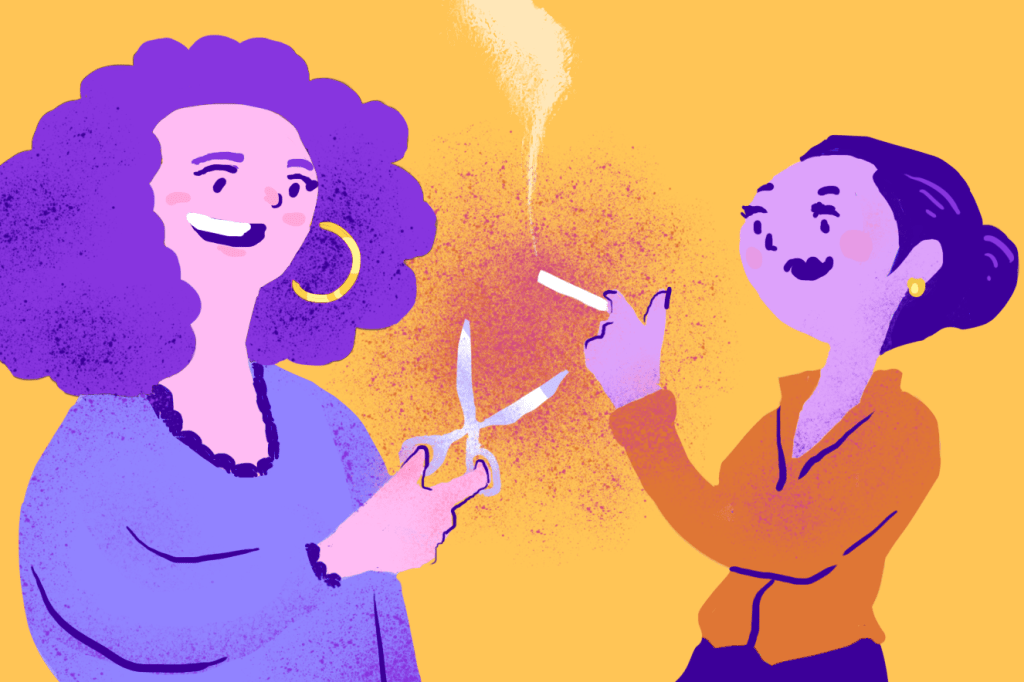 Como ajudar sua amiga que quer parar de fumar