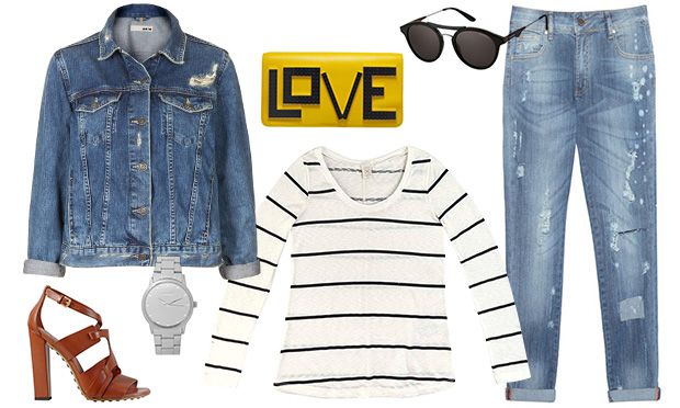 Fácil e versátil: maneiras diferentes de usar jaqueta jeans Fácil e versátil: maneiras diferentes de usar jaqueta jeans