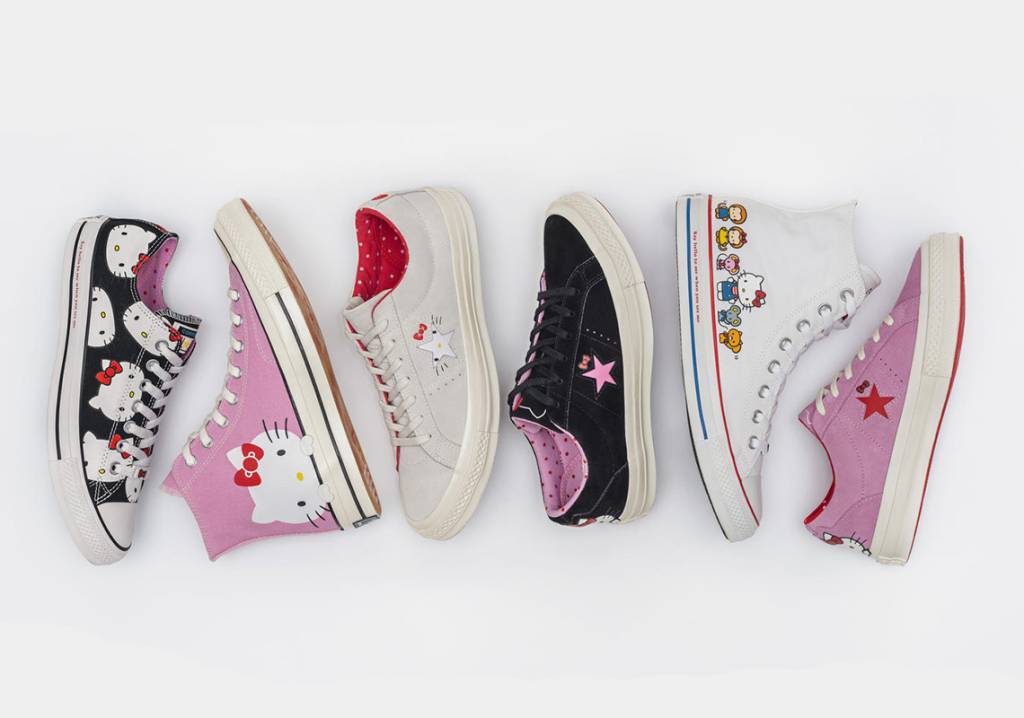 Converse lança All Star da Hello Kitty em coleção absurdamente fofa