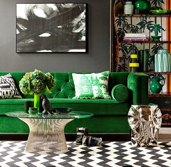 Decoração tom sobre tom verde Decoração tom sobre tom verde