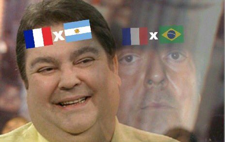 A França eliminou a Argentina da Copa e os brasileiros estão com medo