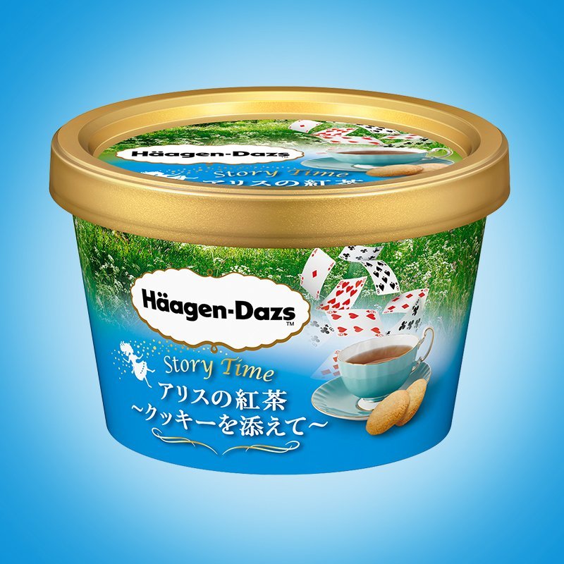 Häagen-Dazs Alice no País das Maravilhas Häagen-Dazs Alice no País das Maravilhas