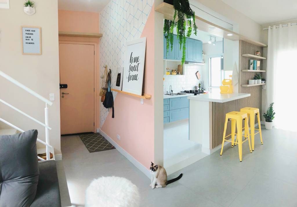 Esta é a casa mais doce, coloridinha e encantadora que você vai ver hoje