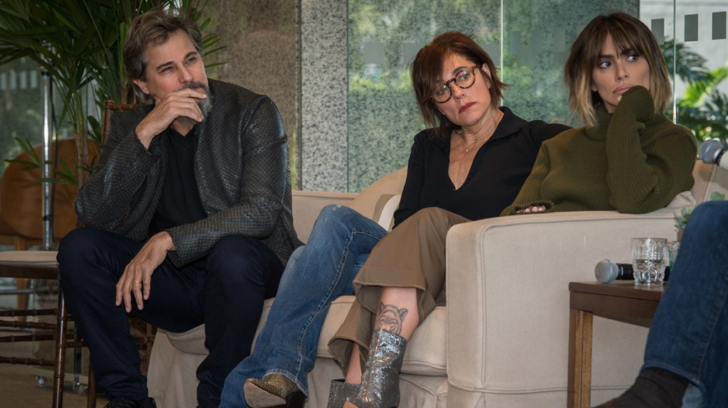 Edson Celulari, Christiane Torloni e Cleo Pires