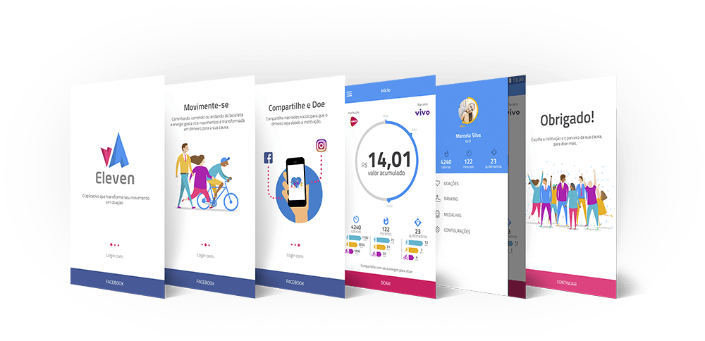 eleven app eleven_telas