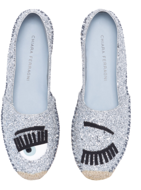 Espadrilha, <strong>Chiara Ferragni</strong>,&nbsp;<span>R$ 953,90</span>