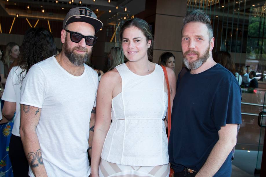Paulo Nunes, Samantha Simon, da MKTMIX,  e Alexandre Herchcovitch