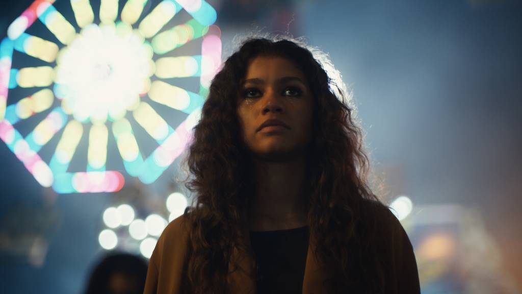 Euphoria, com Zendaya Euphoria, com Zendaya