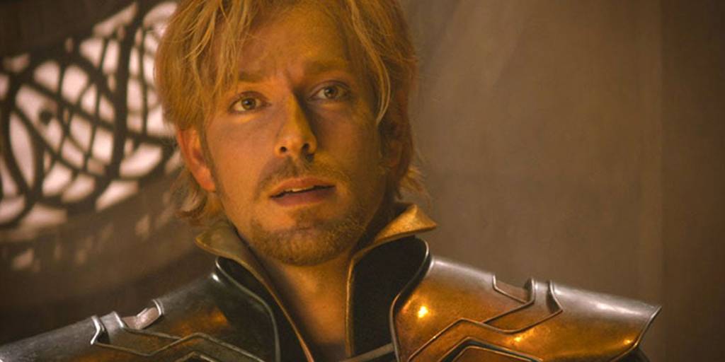 Fandral (Zachary Levi) no filme do Thor Fandral (Zachary Levi) no filme do Thor