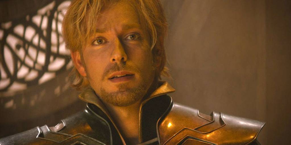 Fandral (Zachary Levi) no filme do Thor