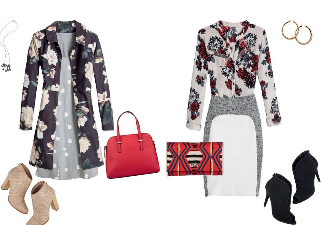 Aprenda a usar estampa floral no inverno