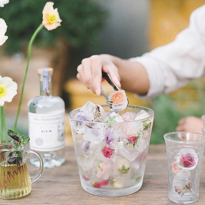 Maiores tendências de casamento de acordo com o Pinterest flores-no-gelo