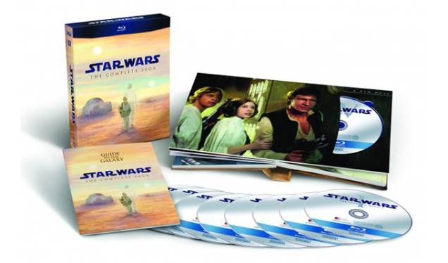 <b>Blue Ray Coleção Star Wars A Saga Completa</b>
Para assistir quando quiser, a caixa traz nove discos, com os seis filmes das duas trilogias e mais três discos com 40 horas de extras inéditos. <b>R$ 289 (Magazine 10)</b> <b>Blue Ray Coleção Star Wars A Saga Completa</b>
Para assistir quando quiser, a caixa traz nove discos, com os seis filmes das duas trilogias e mais três discos com 40 horas de extras inéditos. <b>R$ 289 (Magazine 10)</b>