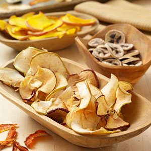 Reprodução/Taste Of Home Chips de frutas variadas