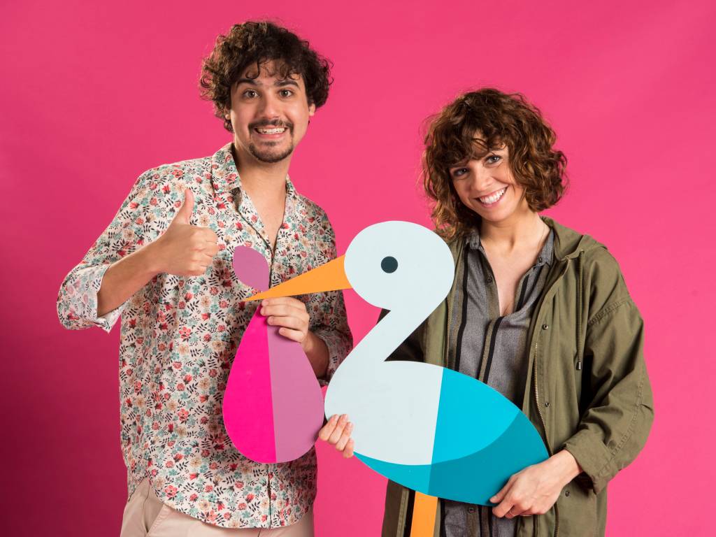 George Sauma e Renata Gaspar na série Pais de Primeira Pais de Primeira