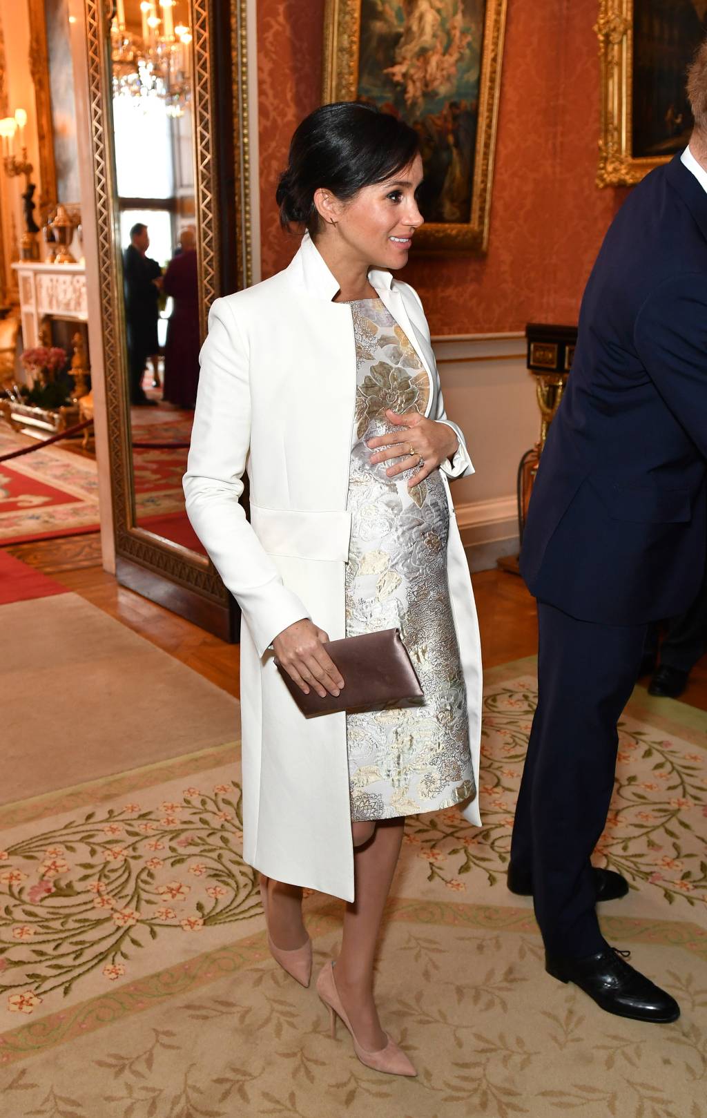 Meghan Markle Queen Elizabeth II Marks The Fiftieth Anniversary Of The Investiture Of The Prince of Wales