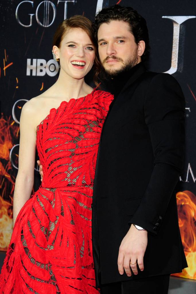 Rose Leslie e Kit Harrington