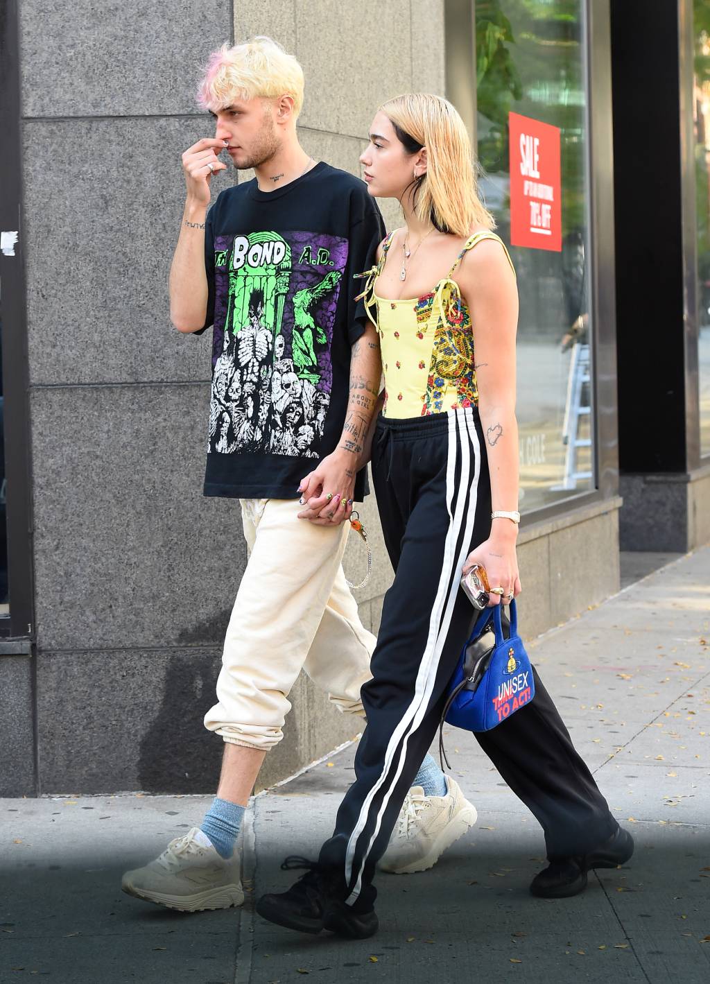 Dua Lipa e Anwar Hadid Celebrity Sightings In New York City – October 02, 2019