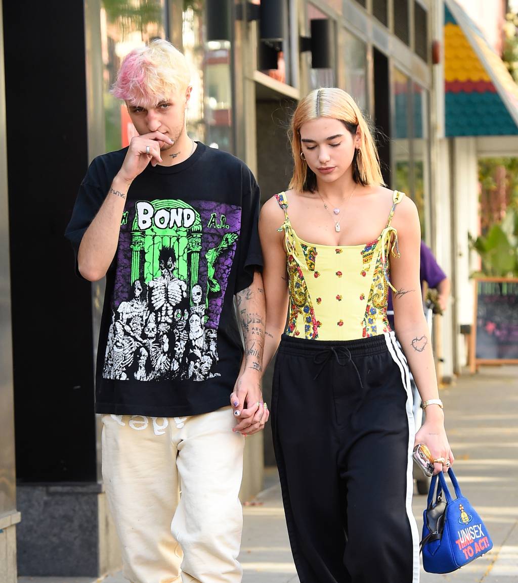 Dua Lipa e Anwar Hadid Celebrity Sightings In New York City – October 02, 2019