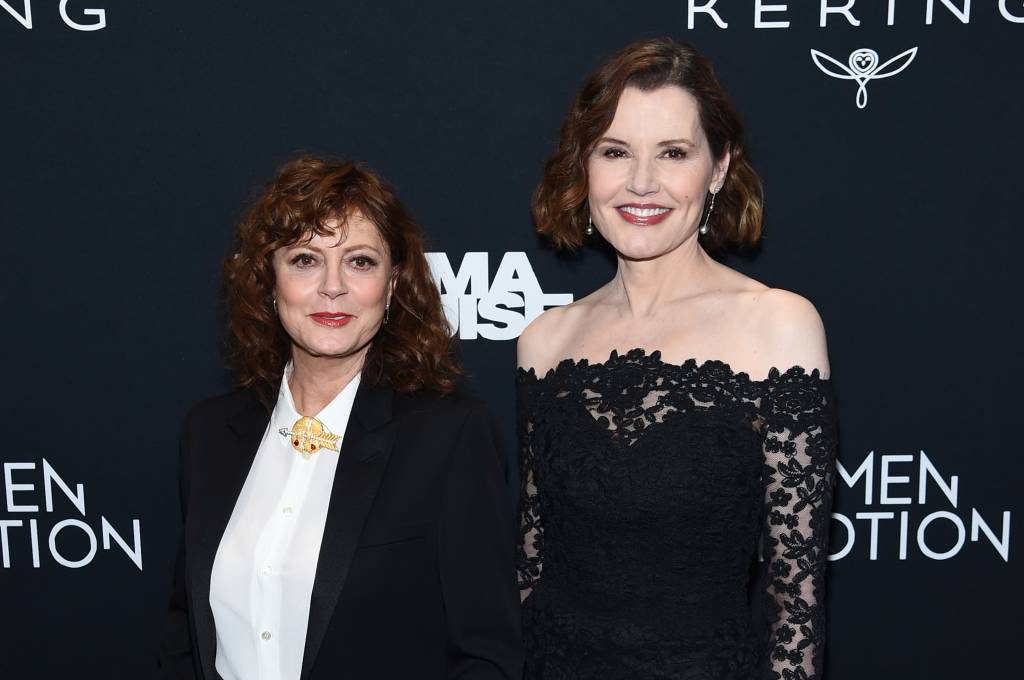 Susan Sarandon e Geena Davis Susan Sarandon e Geena Davis