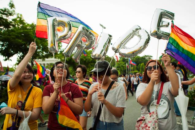 Em Manila, capital das Filipinas, acontece a mais antiga Parada LGBT da Ásia Em Manila, capital das Filipinas, acontece a mais antiga Parada LGBT da Ásia