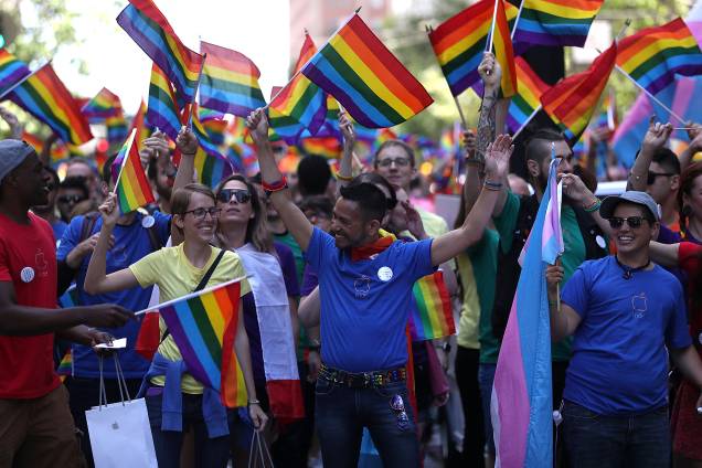 Parada LGBT de São Francisco, em 2016 Parada LGBT de São Francisco, em 2016