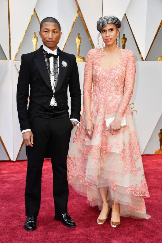 Pharrell Williams e Mimi Valdes Pharrell Williams e Mimi Valdes