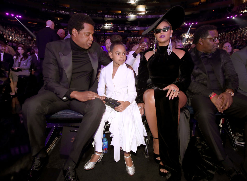 Beyonce, Jay Z , Blue Ivy no GRAMMY Awards 2018