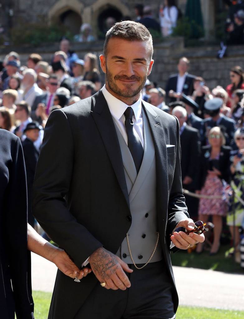 David Beckham Casamento real Príncipe Harry e Meghan Markle David Beckham Casamento real Príncipe Harry e Meghan Markle