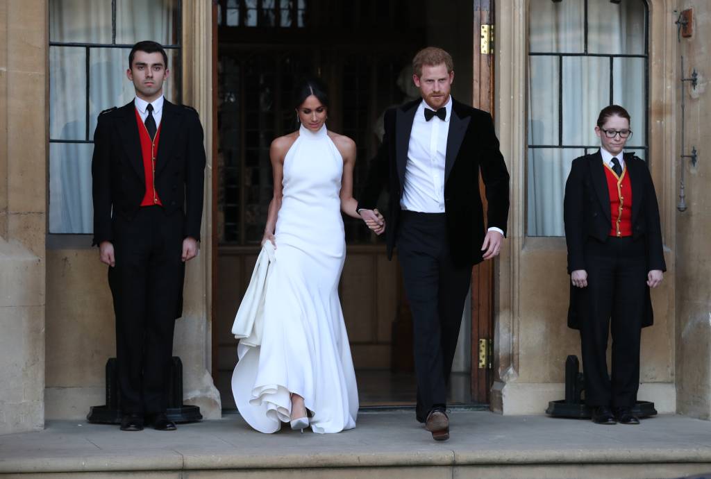 Casamento real segundo vestido meghan markle