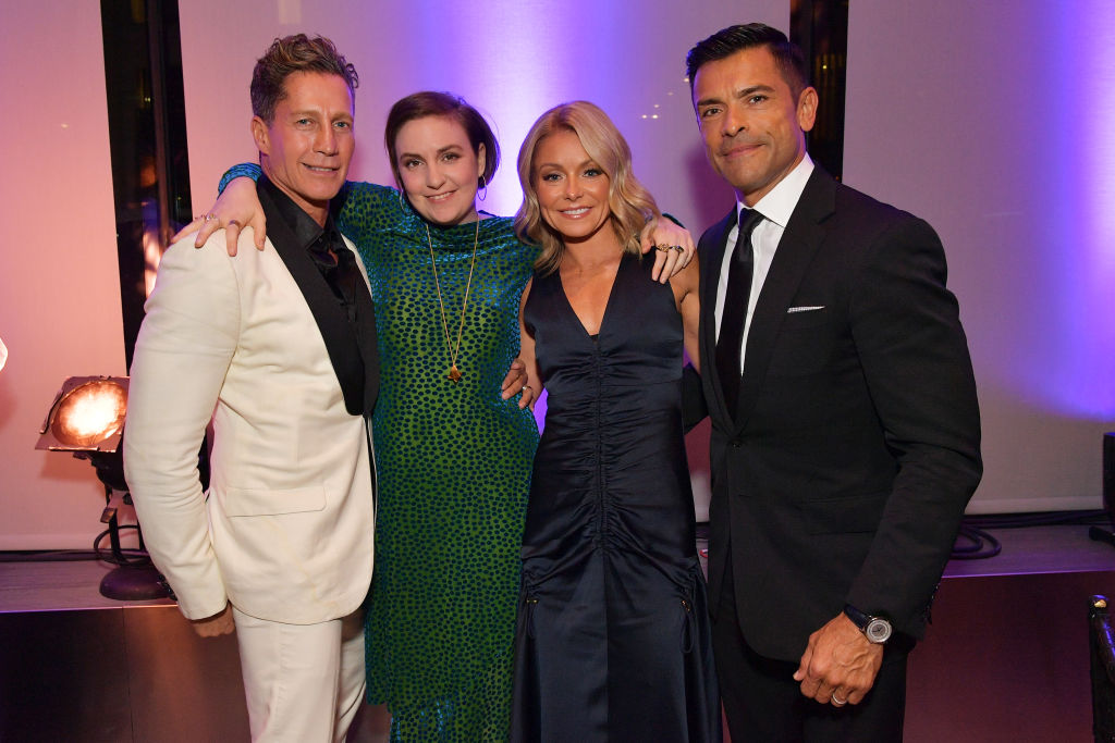 Lena Dunham Lincoln Center’s American Songbook Gala – Inside