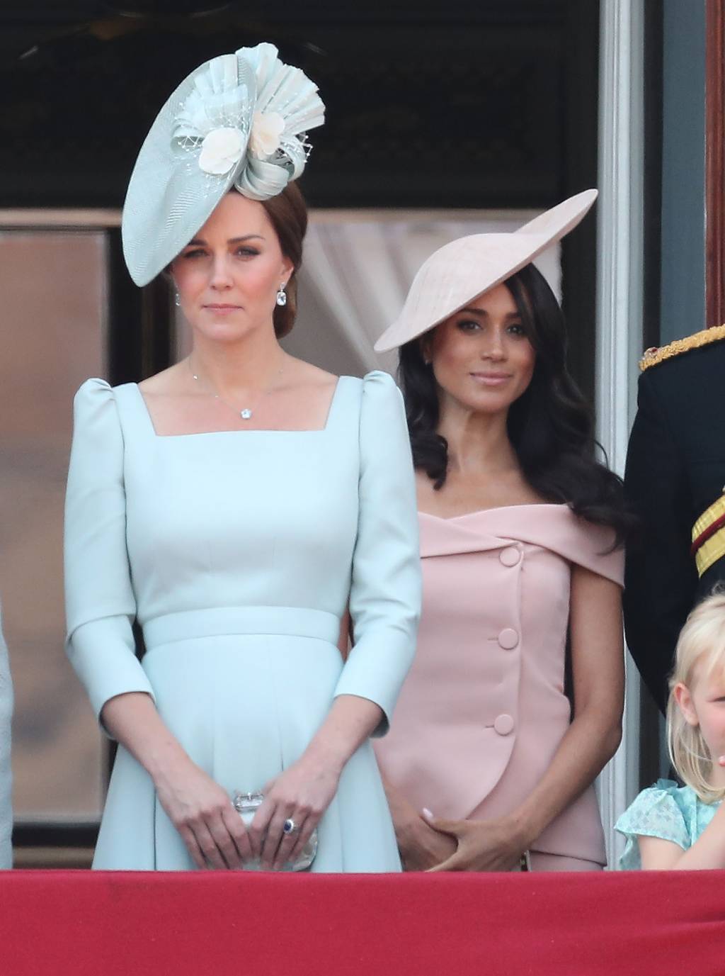 Kate Middleton e Meghan Markle HM The Queen Attends Trooping The Colour