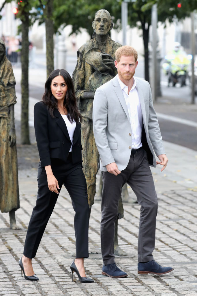 Meghan Markle e Harry visitam a Irlanda
