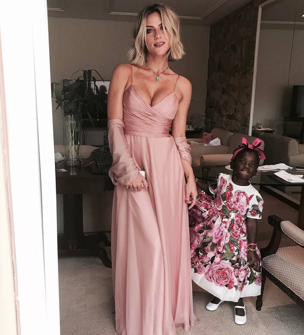 Vestidos de festa cor-de-rosa giovanna-ewbank-instagram