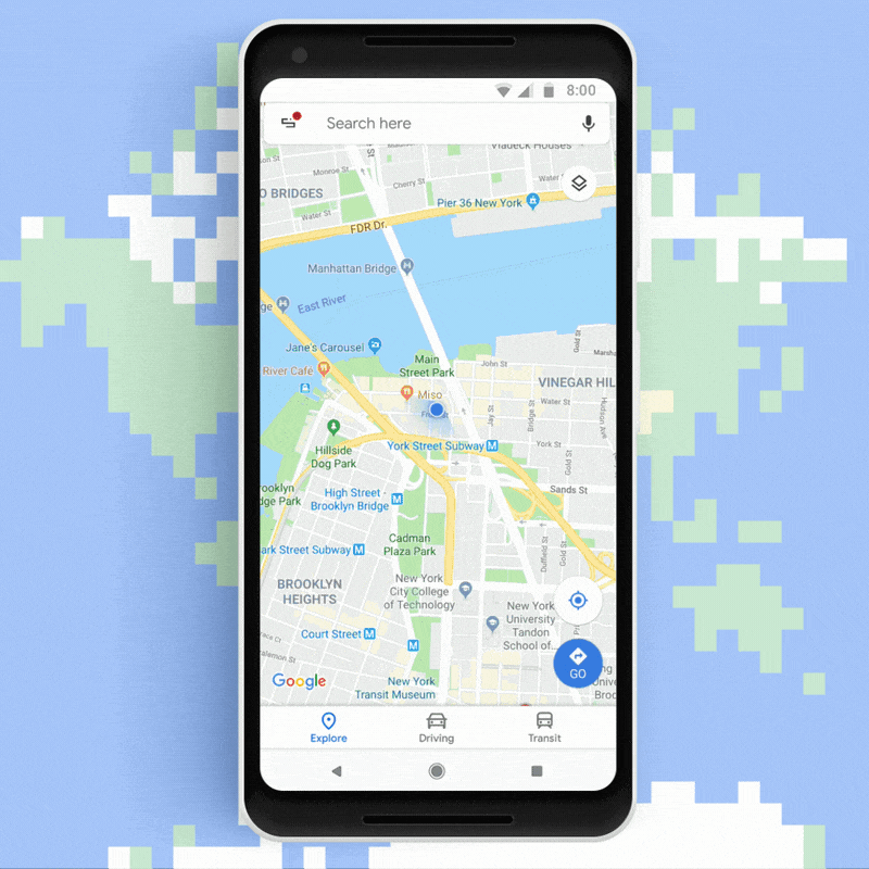 Google Maps lança jogo do cobrinha para o dia 1º de abril Google Maps lança jogo do cobrinha para o dia 1º de abril