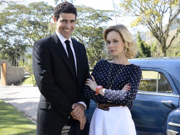 Guerra dos Sexos: Reynaldo Gianecchini e Mariana Ximenes gravam cenas da novela
