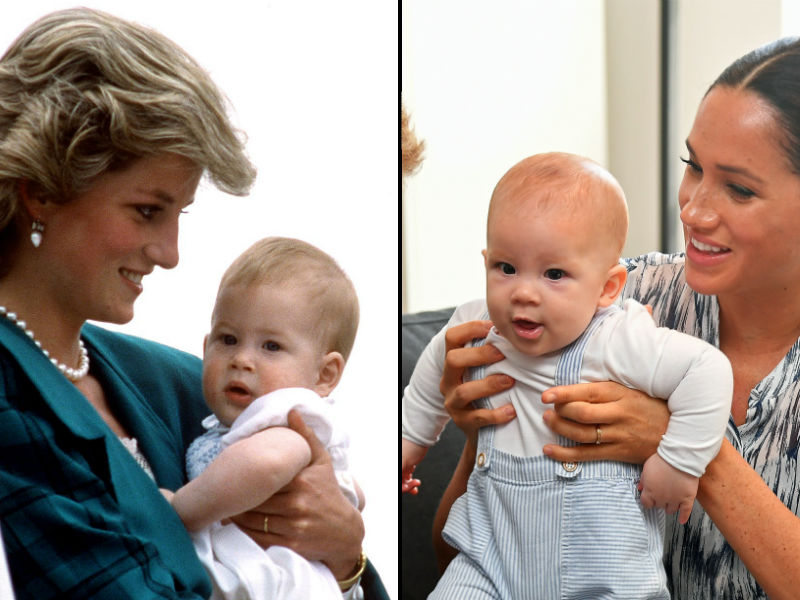 Principe Harry e Archie Lado a Lado Principe Harry e Archie Lado a Lado