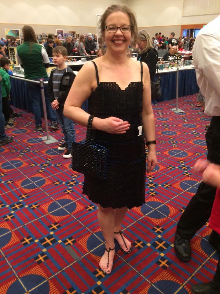 Vestido de Lego