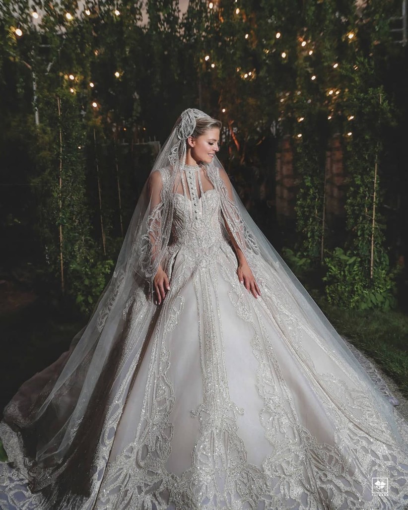 vestido-de-noiva-elie-saab instagram-parazarme-boda-elie-saab-christina-mourads-2