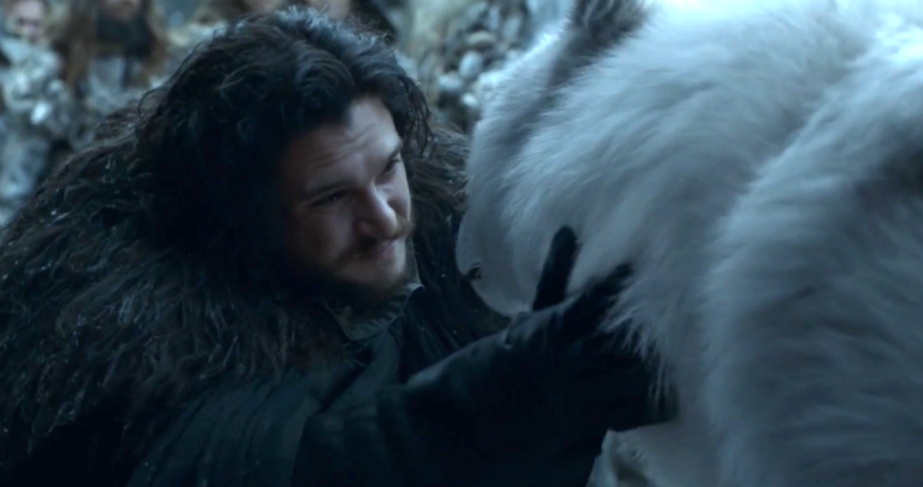 Jon Snow e Fantasma