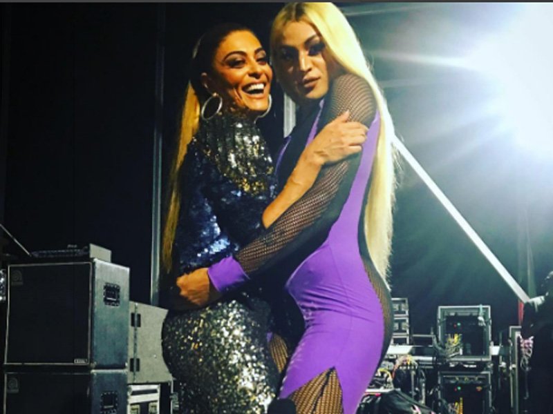 Juliana Paes e Pabllo Vittar escolhem looks ousados para festival